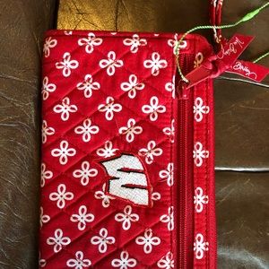 Front zip Vera Bradley University of Wisconsin